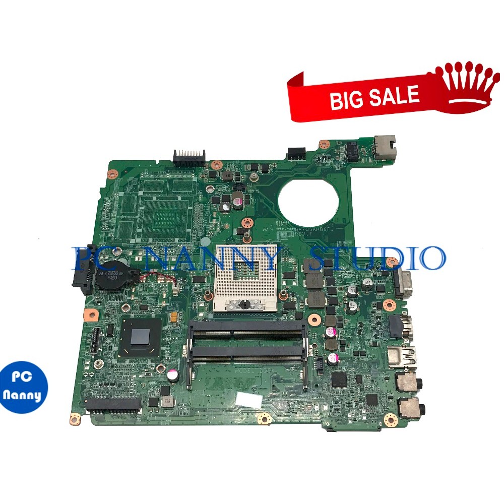 PCNANNY NBM0Q11001 for Acer Aspire E1-431 UMA laptop motherboard DAZQSAMB6F1 HM77 DDR3 tested