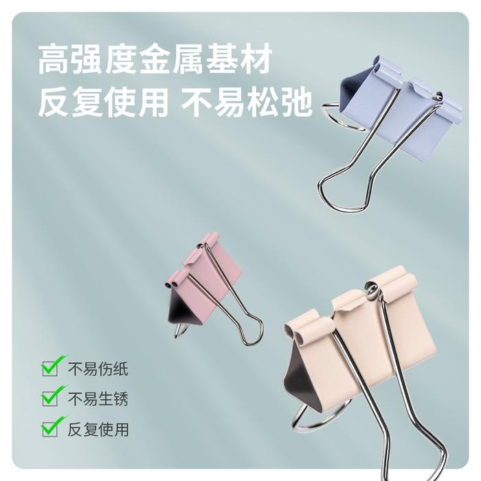 

Promo Deli Binder Clip / Klip Binder / Penjepit Kertas Warna Pastel 855XA - 50mm, 12pcs