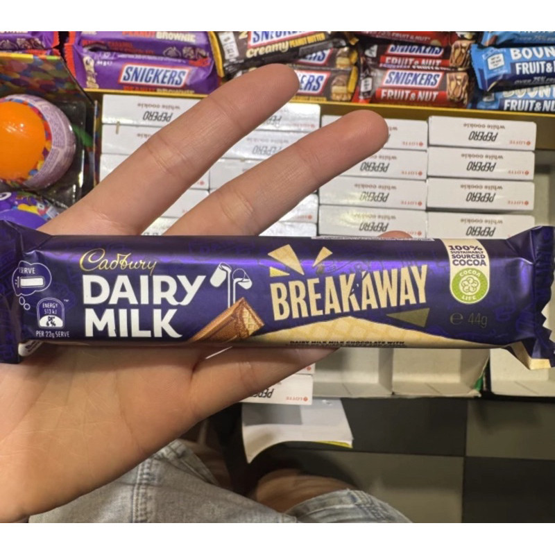 

CADBURY DAIRY MILK BREAK AWAY 44gr