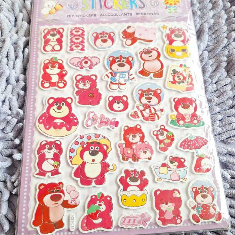 

Stiker Timbul 3D Besar/ Stiker Karakter / Stiker Anak / Stiker Mainan