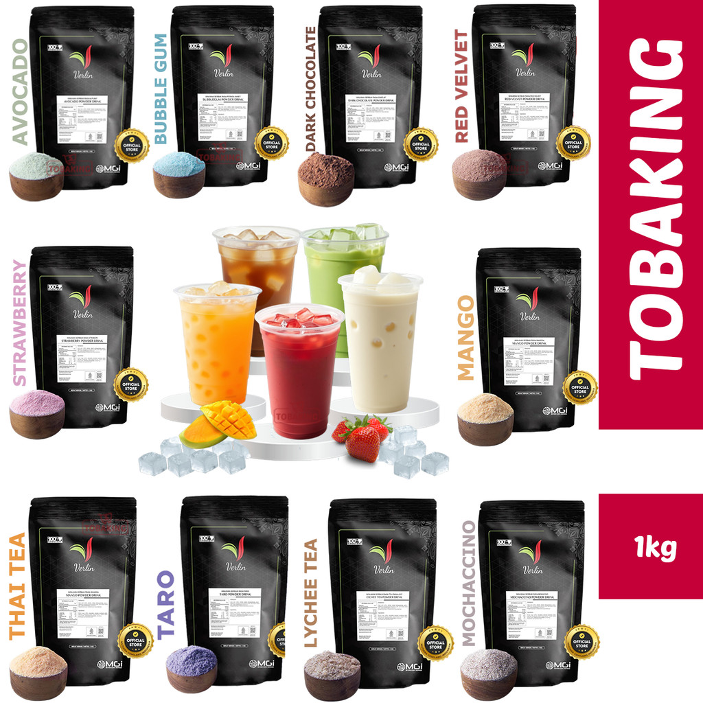 

lontong12 Verlin Powder Drink numan Bubuk 1 Kg Aneka Rasa numan