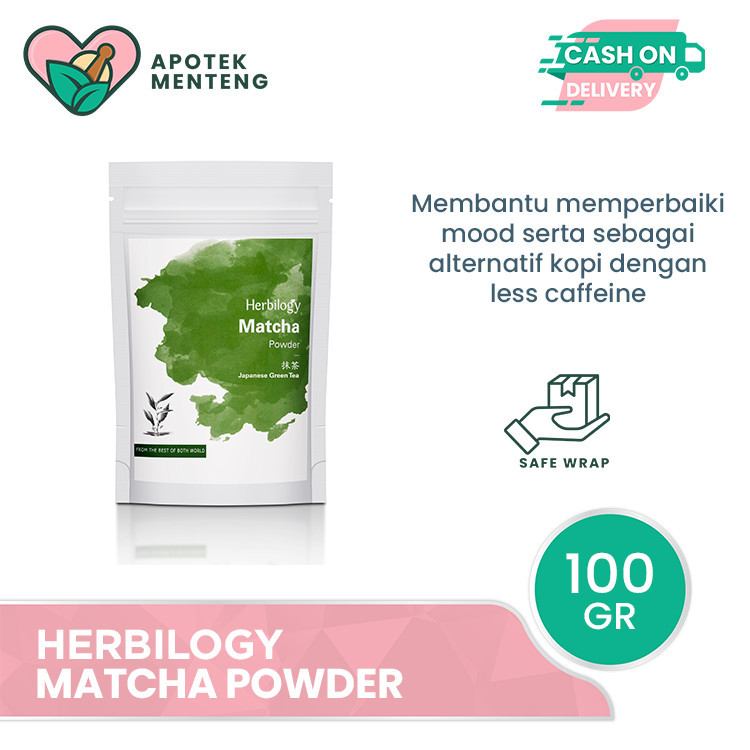 

Herbilogy Matcha Powder 100 gr - Bubuk Teh Hijau Jepang
