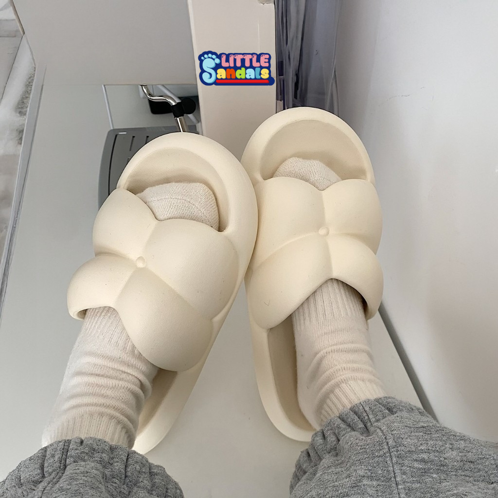 Sandal Slop Wanita Jelly Import Karet Lucu Perempuan Korea Women Shoes Flat Sandals 9010