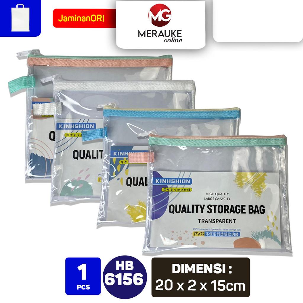 

KINHSHION Tempat Pensil PVC B6 HB 6156