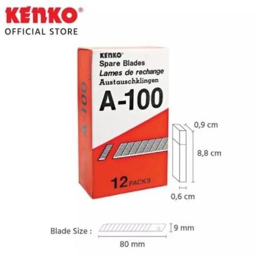 

KENKO Cutter Blade Refill L-150/A-100 | Isi Cutter - A-100