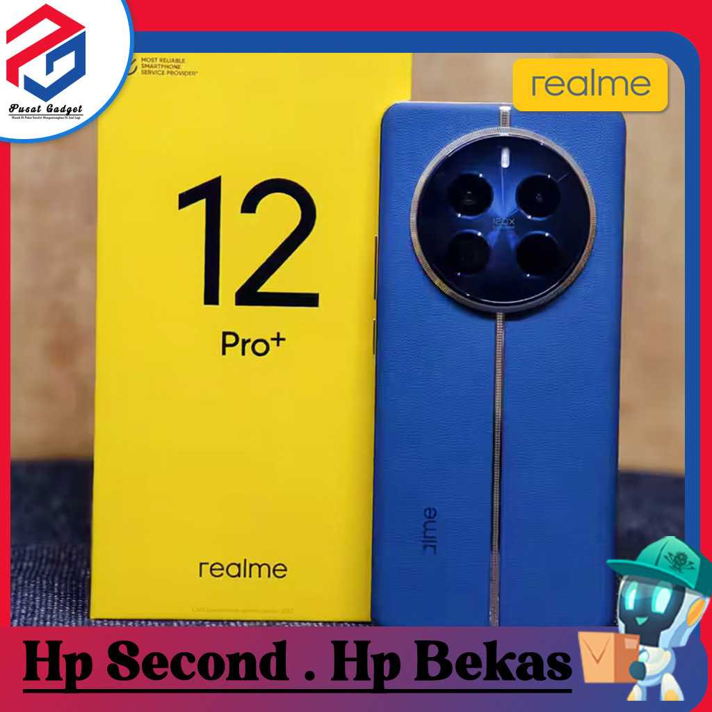 Realme 12 Pro Plus 5G Ram 8/256GB | Ram 12/512GB Second Pusat Gadget