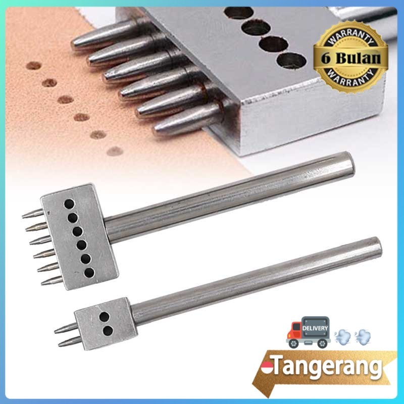 

Alat Pelubang Pembolong Kulit Metal 2 6 Plong Kulit Punches Stitching Tool