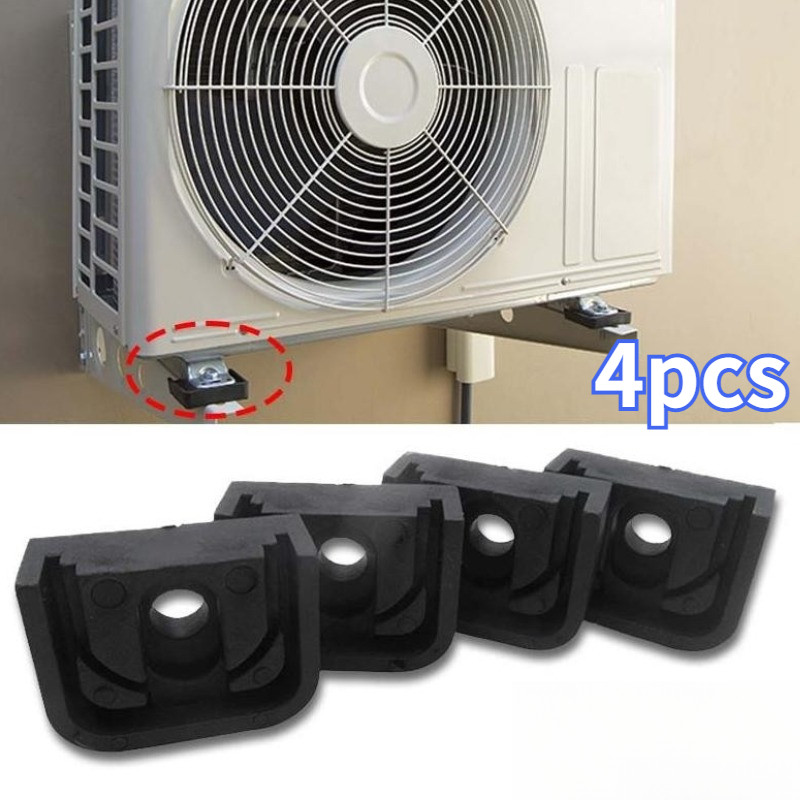 4buah/set KaretKompresor Ac Split Outdoor Anti Getar Karet Kaki kompresor Ac / Split Outdoor Anti Ge