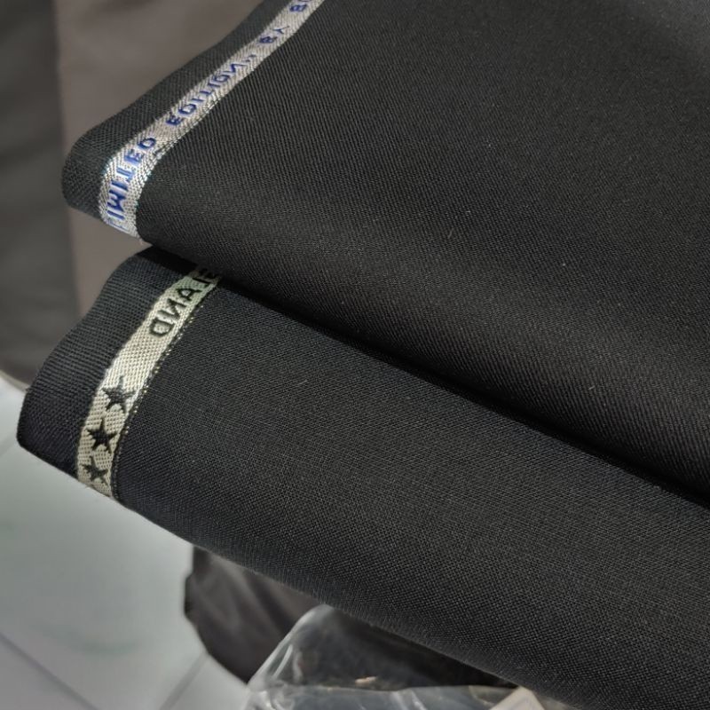 Bahan kain wool asli setelan celana formal & jass wedding kantoran premium wol