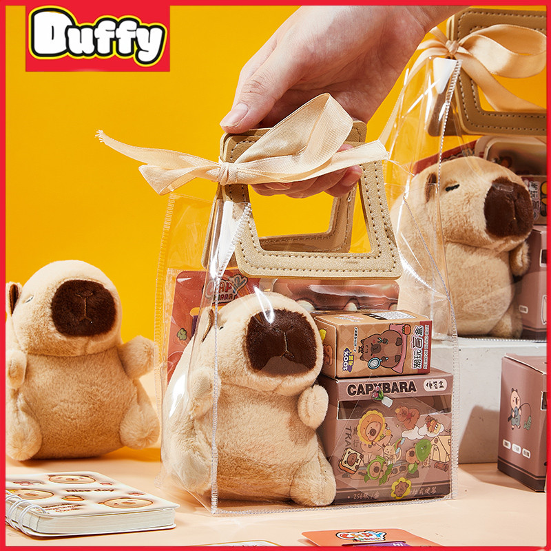 

Duffy toys Alat Tulis Capybara / Hadiah Ulang Tahun Anak / Hadiah Kelulusan Siswa /Capybara Gift Bag