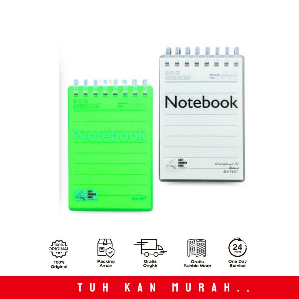 

V-TEC NOTEBOOK SPIRAL BERVARIASI 9116PT/A5