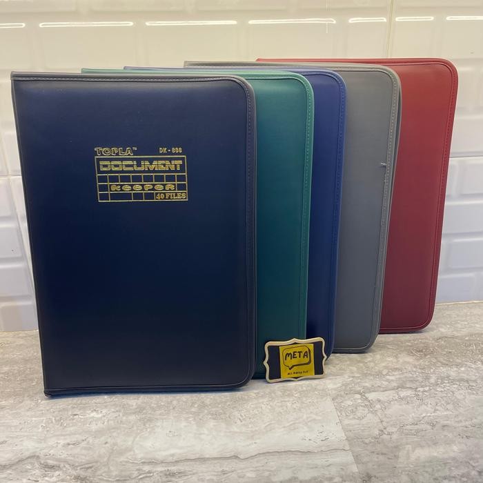 

Sale TOP-888 DOCUMEN KEEPER 20F / 40F / 60F / MAP DOKUMEN KULIT / MAP RESLETING / MAP FOLIO BAHAN KULIT / TEMPAT KERTAS FOLIO KULIT / TEMPAT KERTAS / DOCUMEN MAP - 20 FILE HITAM Tbk