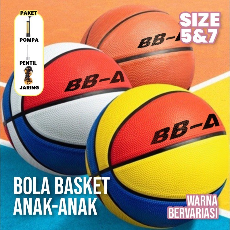 Bola Basket Olahraga Basketball Original Natural Rubber/ring basket/basketball/bola basket anak/bola