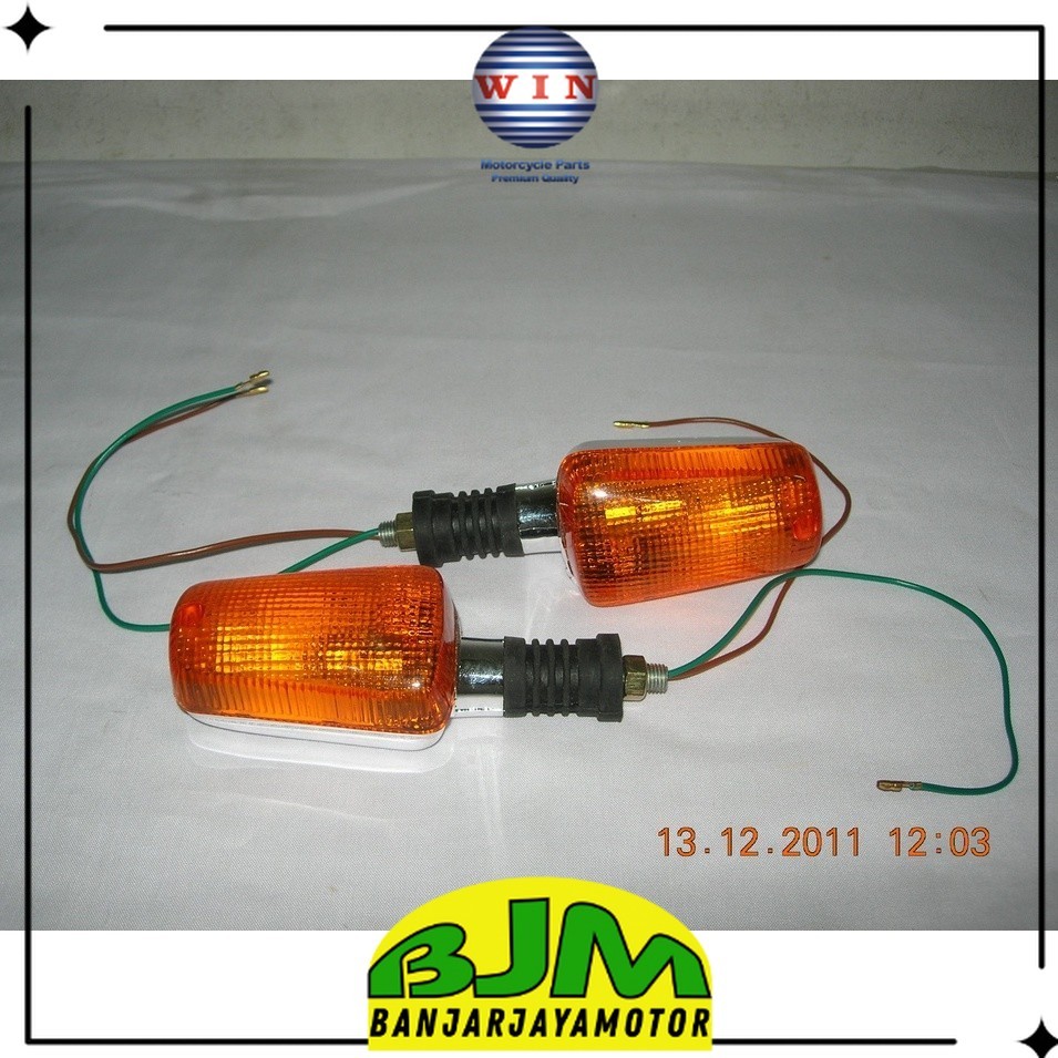 Lampu Sen Depan / Belakang Tiger Chroom Variasi | front / rear winker assy WIN | sein kiri kanan mot