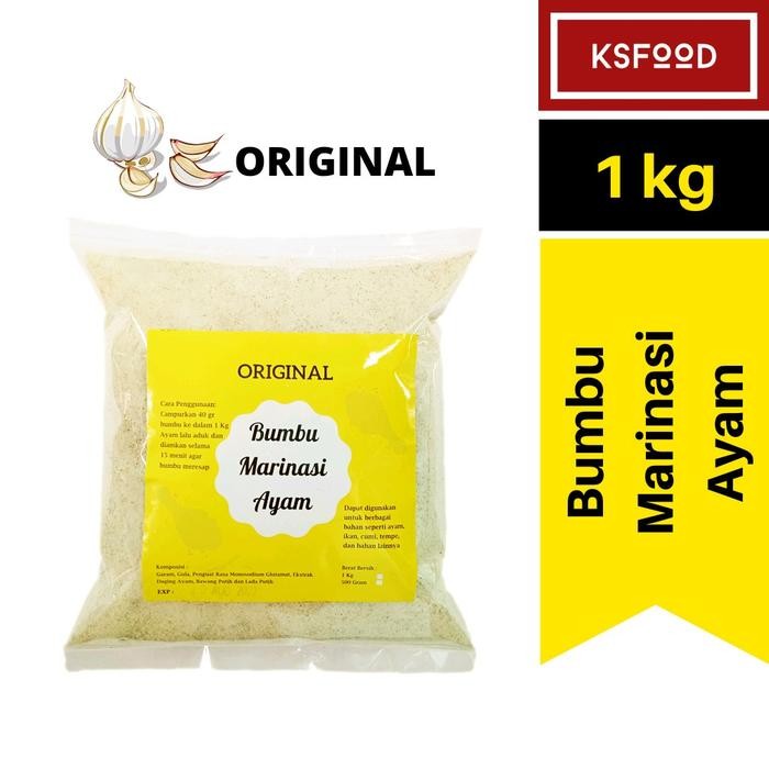 

Bumbu Marinasi Ayam Original - Kemasan 1 kg