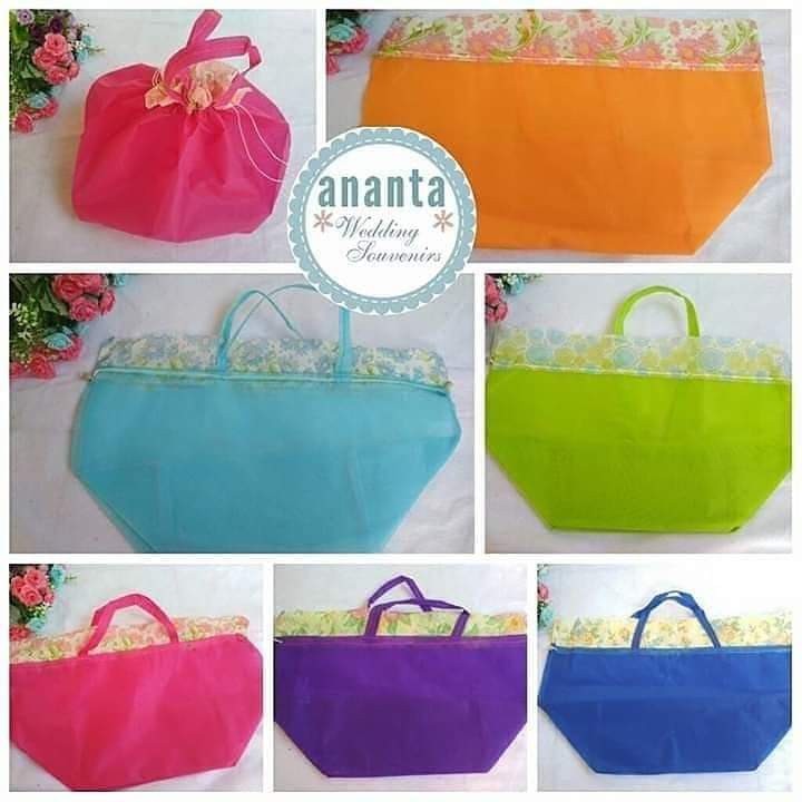 1 lusin Tas Spunbond Serut (12 pcs) kotak nasi