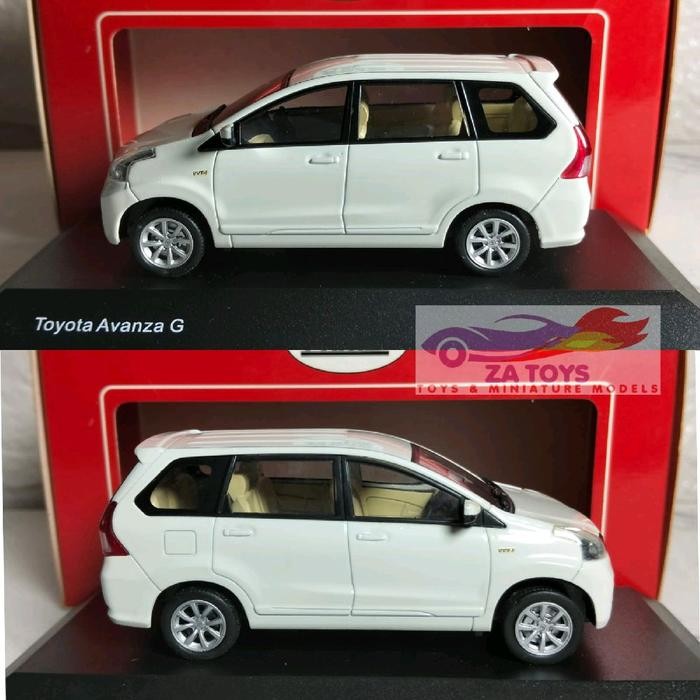 EX99... Diecast Toyota Avanza G White by RIMS Skala 1:43