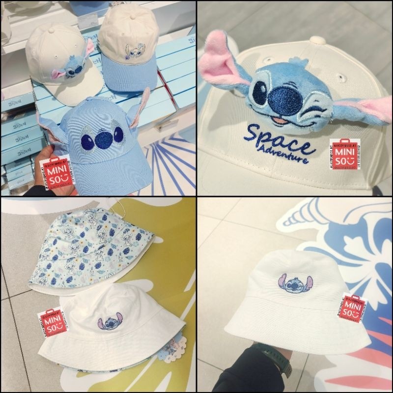 Oh Some x DISNEY  Topi Bucket / Topi Baseball DISNEY STITCH Collection