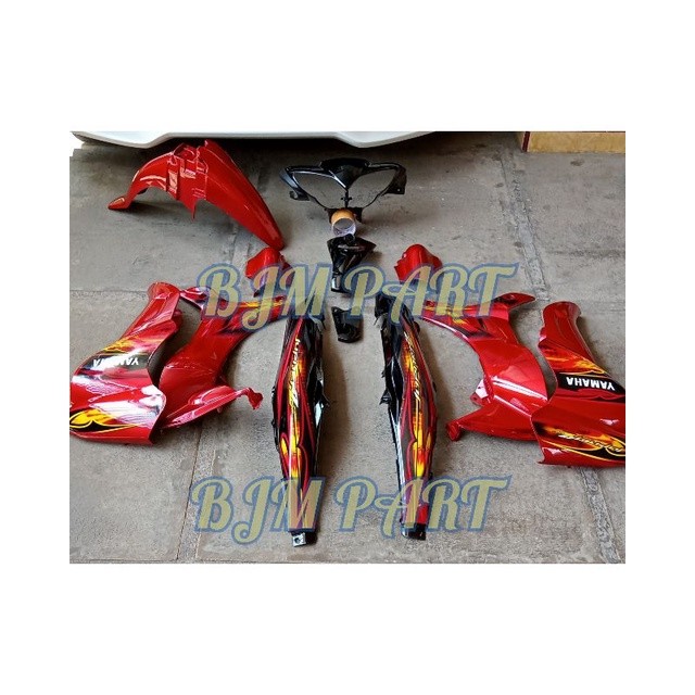 body bodi jupiter Burhan body full set halus bodi motor Yamaha Jupiter Z new Burhan