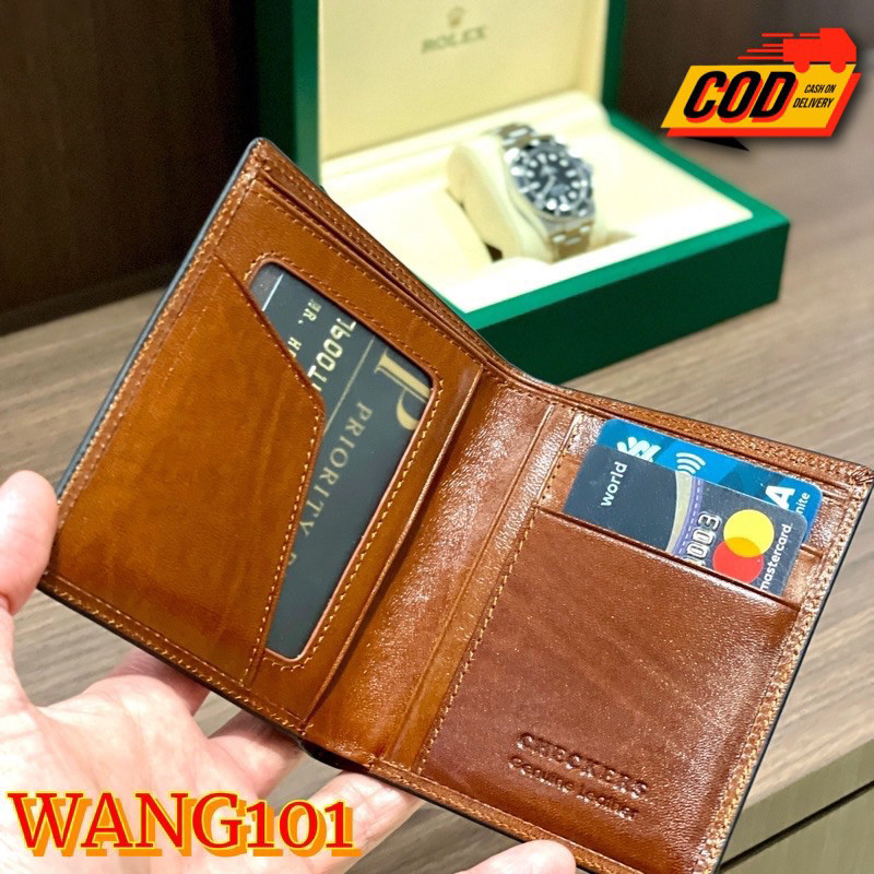WANG101 -- Dompet Kulit CHECKERS 02N Original - Jaminan Asli atau Uang Kembali