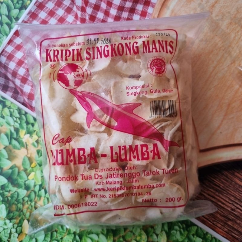 

Keripik Singkong Cap Lumba-Lumba 200gr Oleh-Oleh Khas Malang