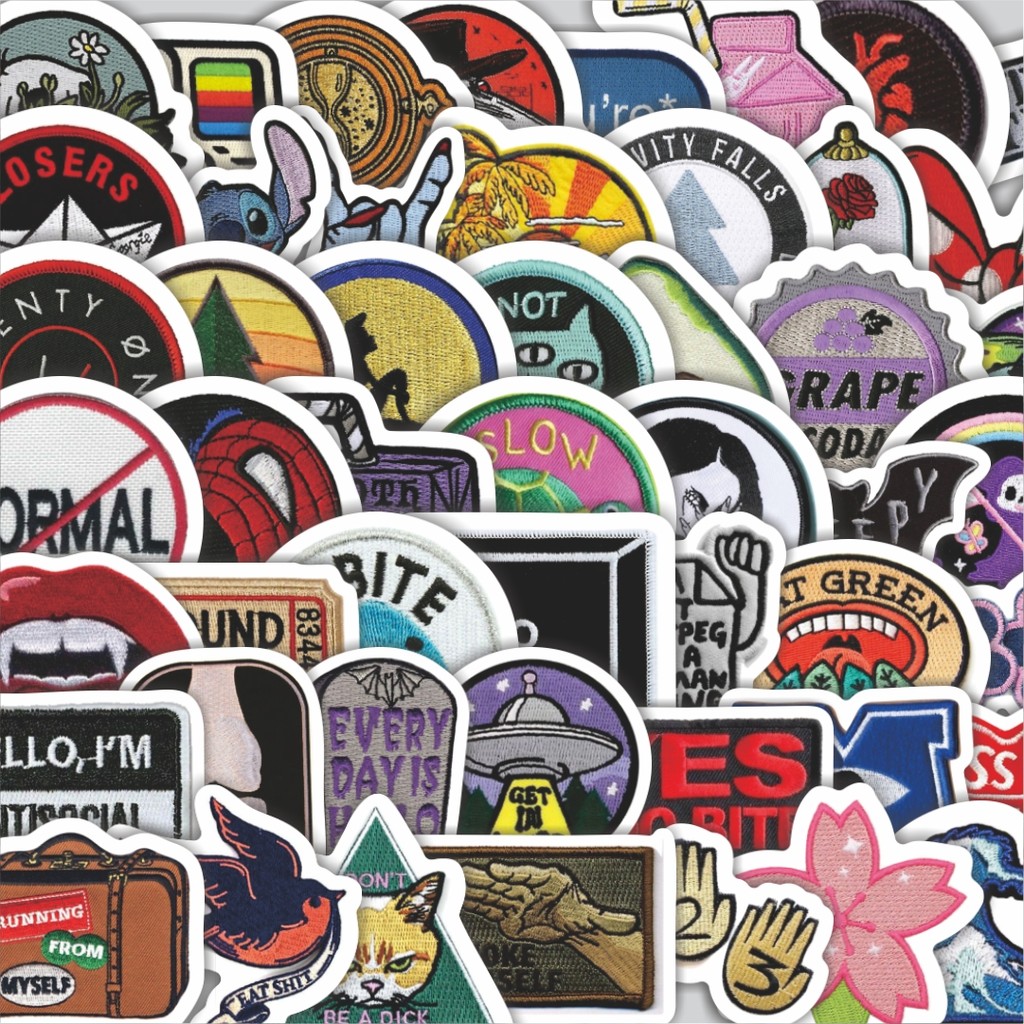 

Stiker Cutting Pack Stiker Patch V22 Isi 100Pcs Series Aesthetic Lucu Keren Untuk Koper Bahan Vynil