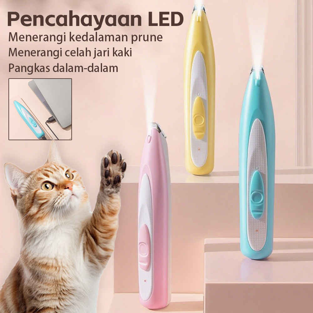 Kucing Alat Cukur Bulu Grooming Gunting Kucing Kucing Pencukur Bulu Anjing Pet Cukur Bulu Anjing