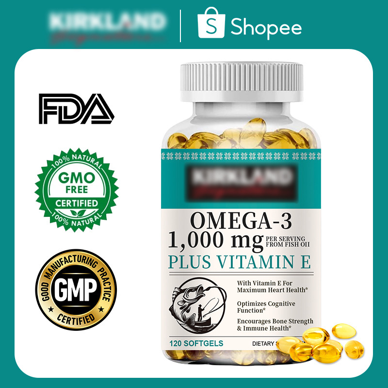 Omega 3 Fish Oil Capsules 2500 mg High in EPA DHA Good for the heart, brain, eyes and joints, helps 