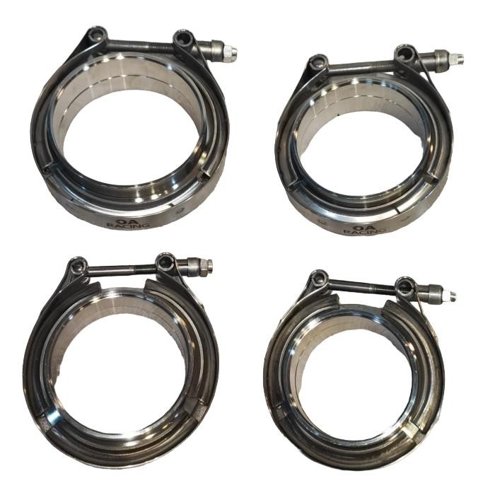OA V-Band Clamp Quick Release / klem V-Band Knalpot  2 2.5 3 3.5 Inch - 2.5"