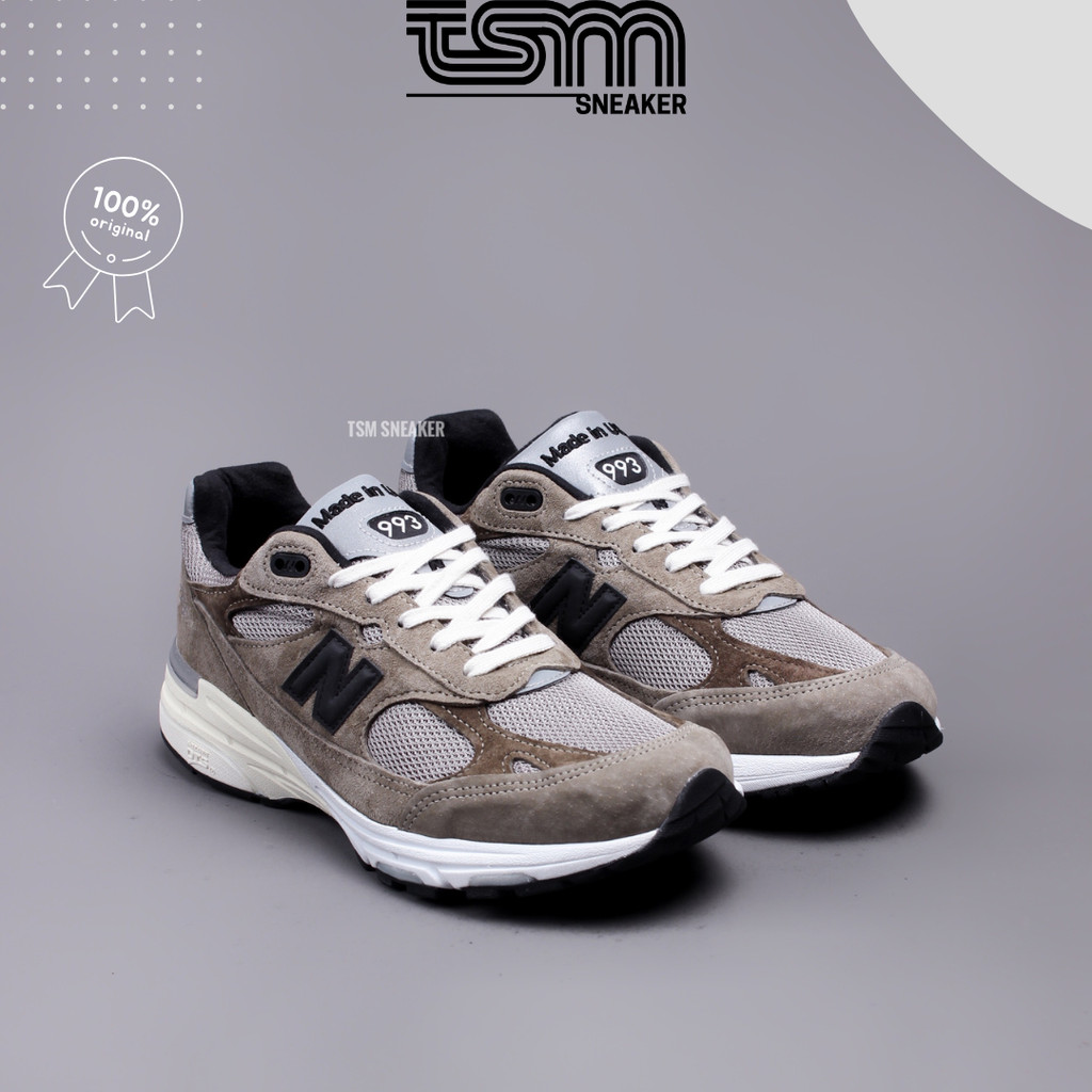 New Balance 993 Jjjjound Mushrom White 100% Authentic BNIB