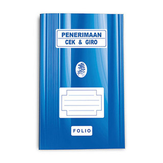 

Buku Penerimaan Cek & Giro Folio