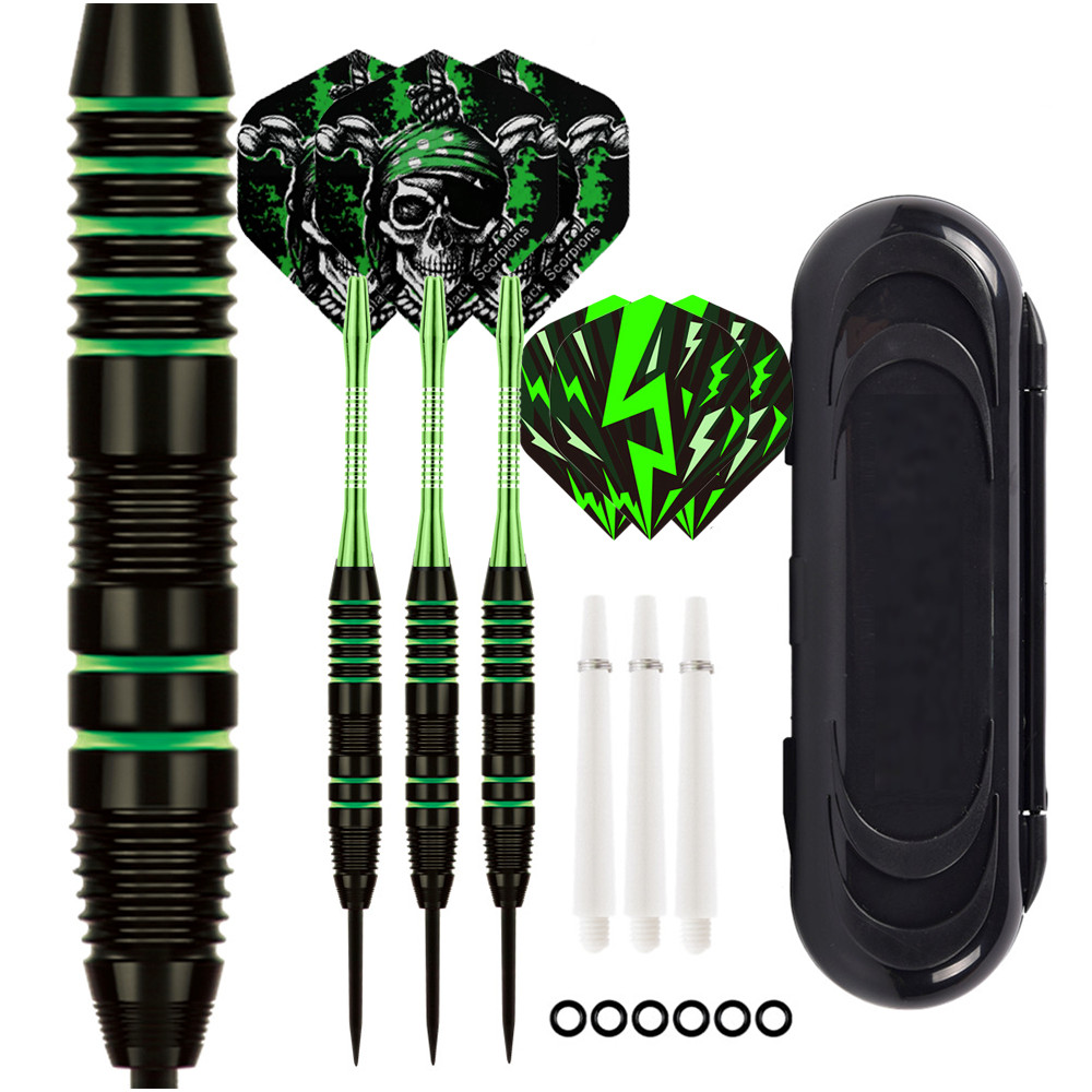 3pcs Professional 22g Steel Tip Darts with Aluminum Shaft PET Flight Electrophoresis Needle Tip Dart