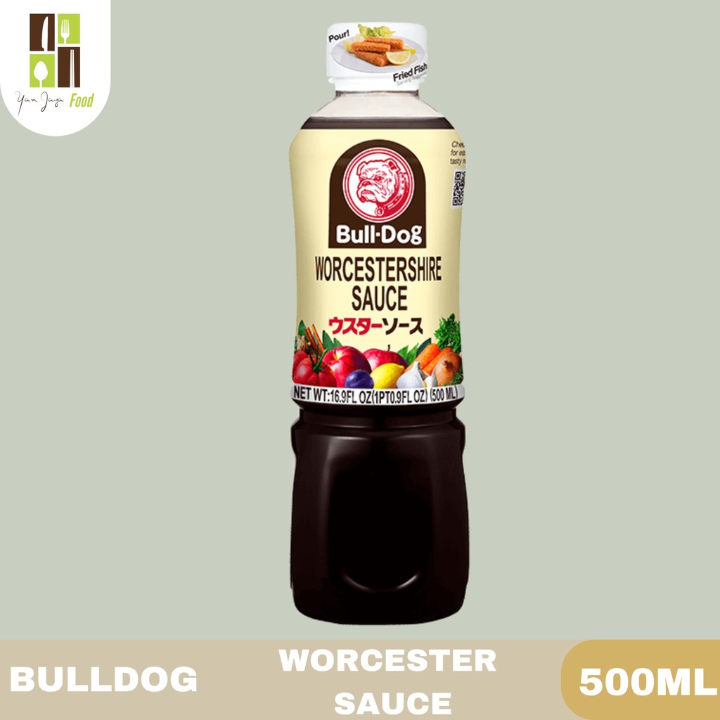 

Bulldog Worcester Sauce 500ml / Saus Worcestershire / Saus Tonkatsu