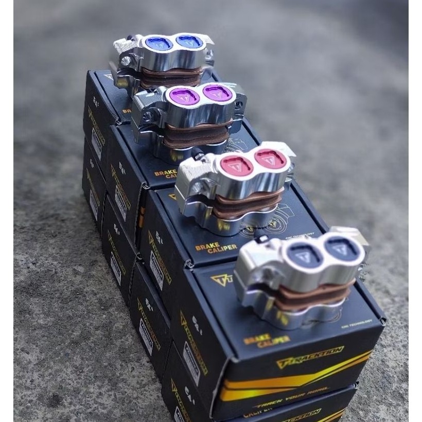 Kaliper CNC Formula 4 Piston Tracktion Universal