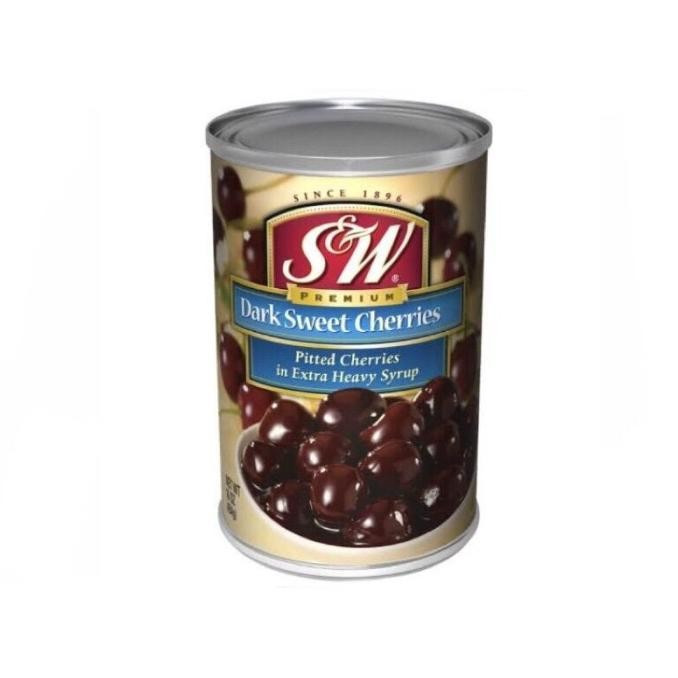 

Dark Sweet Cherry S&W Premium 439gr Cherries SW Brand Ceri
