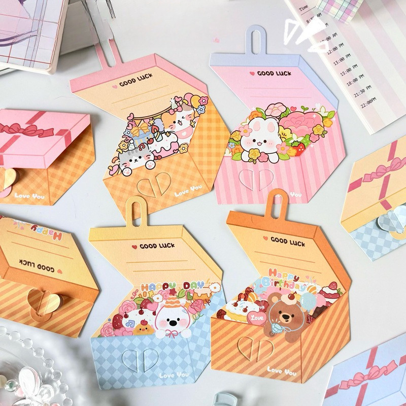 

[GAMGAM] Gift Box Series Greeting Card Kartu Ucapan Unik Hadiah Spesial Ulang Tahun