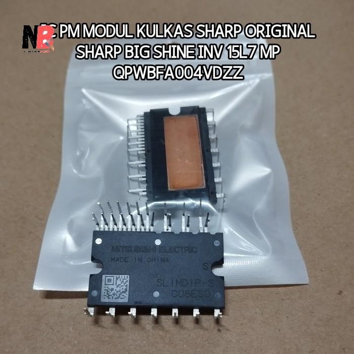 IC PM PCB KULKAS SHARP INVERTER BIG SHINE INV 15L7 M QPWBFA004VDZZ ORI