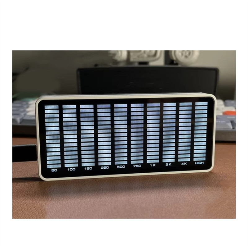 New-VU Meter LED Audio Level Indicator Pickup Rhythm Light Amplifier AK1016 Music Spectrum