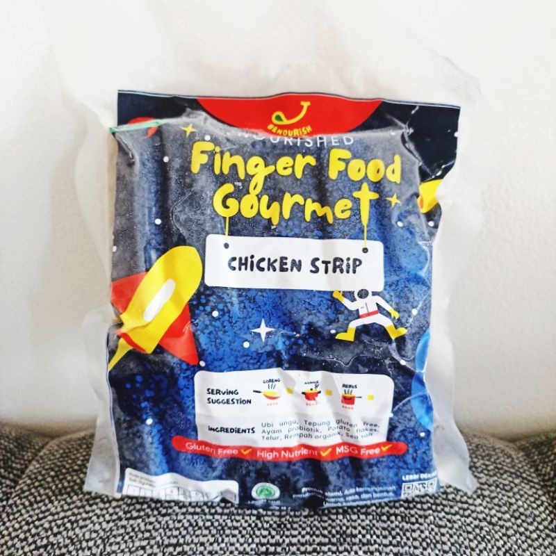 

BENOURISH - CHICKEN STRIP / NUTRIENT DENSE FOOD / MENU MPASI BAYI SEHAT ORGANIK / ORGANIC BABY FOOD