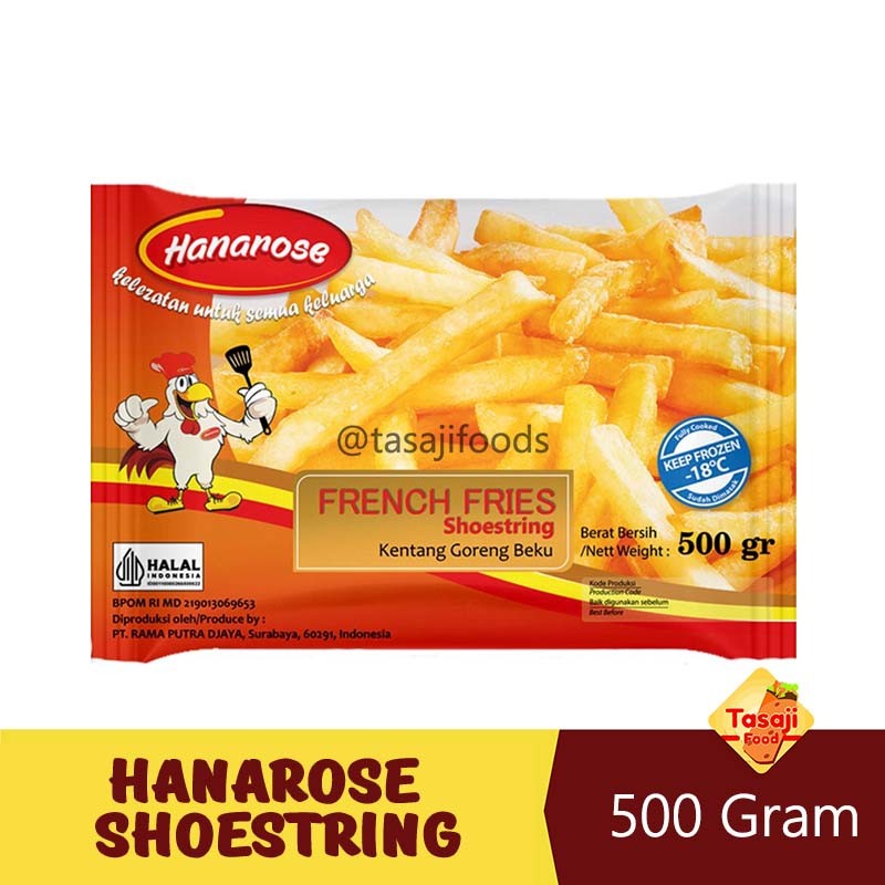 

Hanarose Kentang Shoestring Cut 500 Kg Kulakan