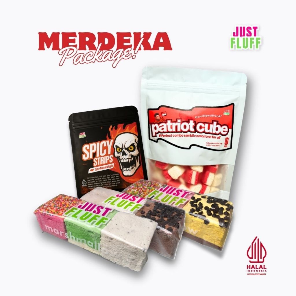 

[SPECIAL MERDEKA PACKAGE] MARSHMALLOW JUSTFLUFF