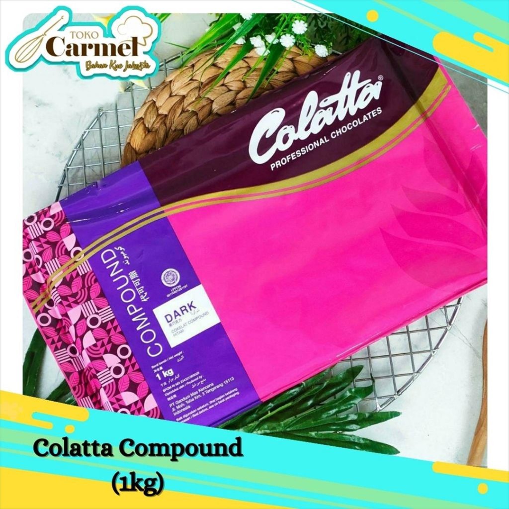 

Colatta Dark Compound 1kg - Coklat Blok