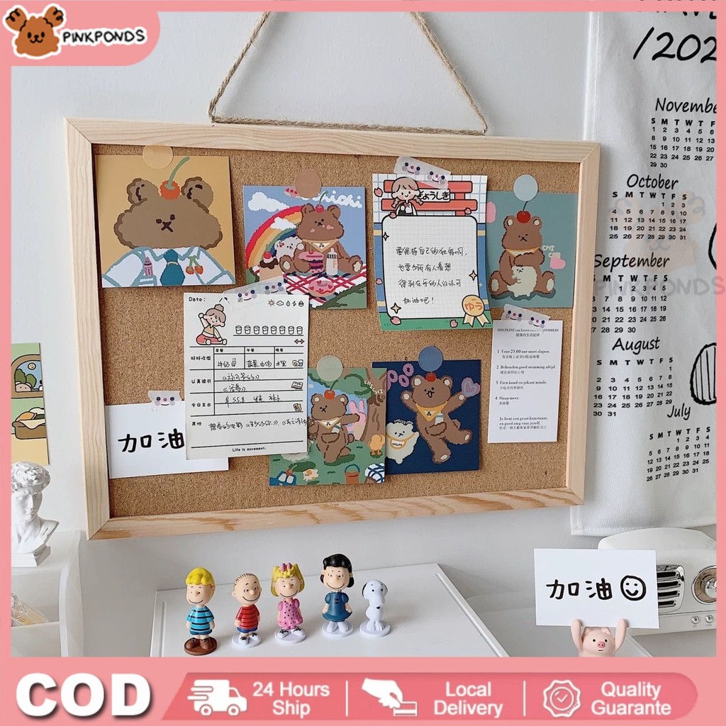 

Papan Pesan / Papan Pengumuman / Papan Foto / Aksesori Gratis / Papan Dekorasi Berbingkai