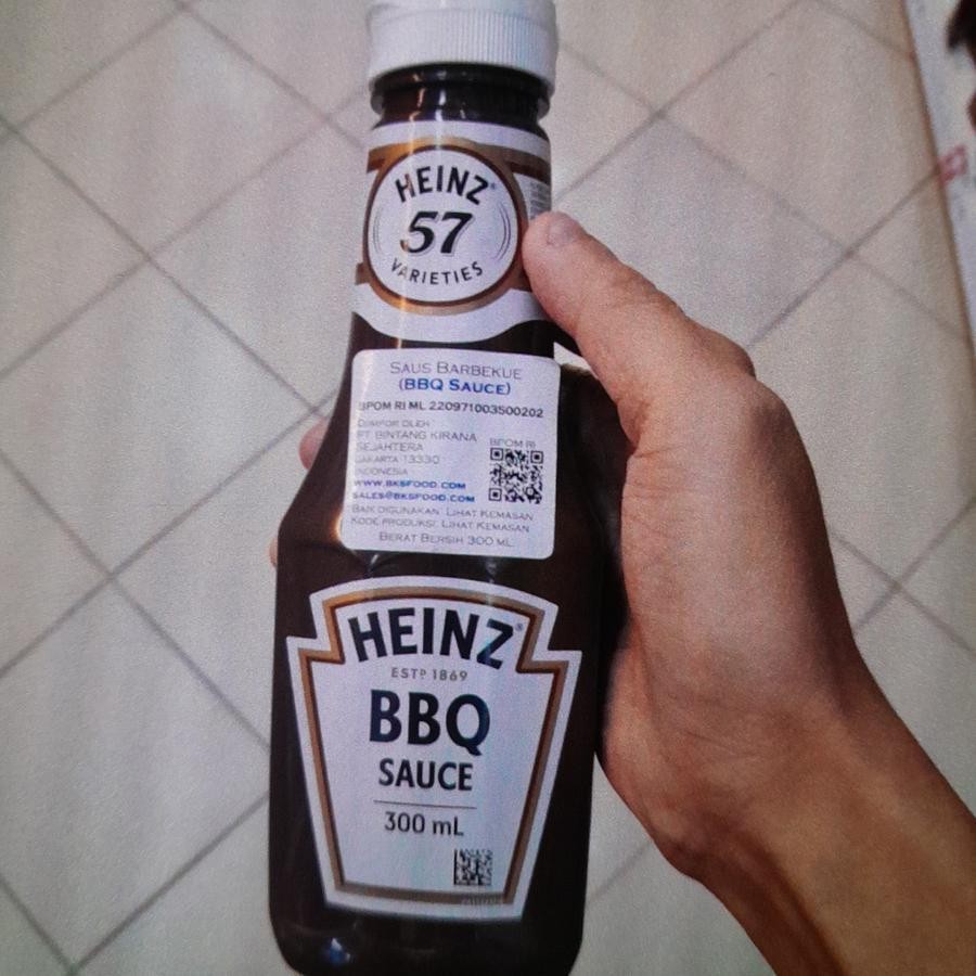 

Heinz BBQ Sauce Saus Barbeque 300ml