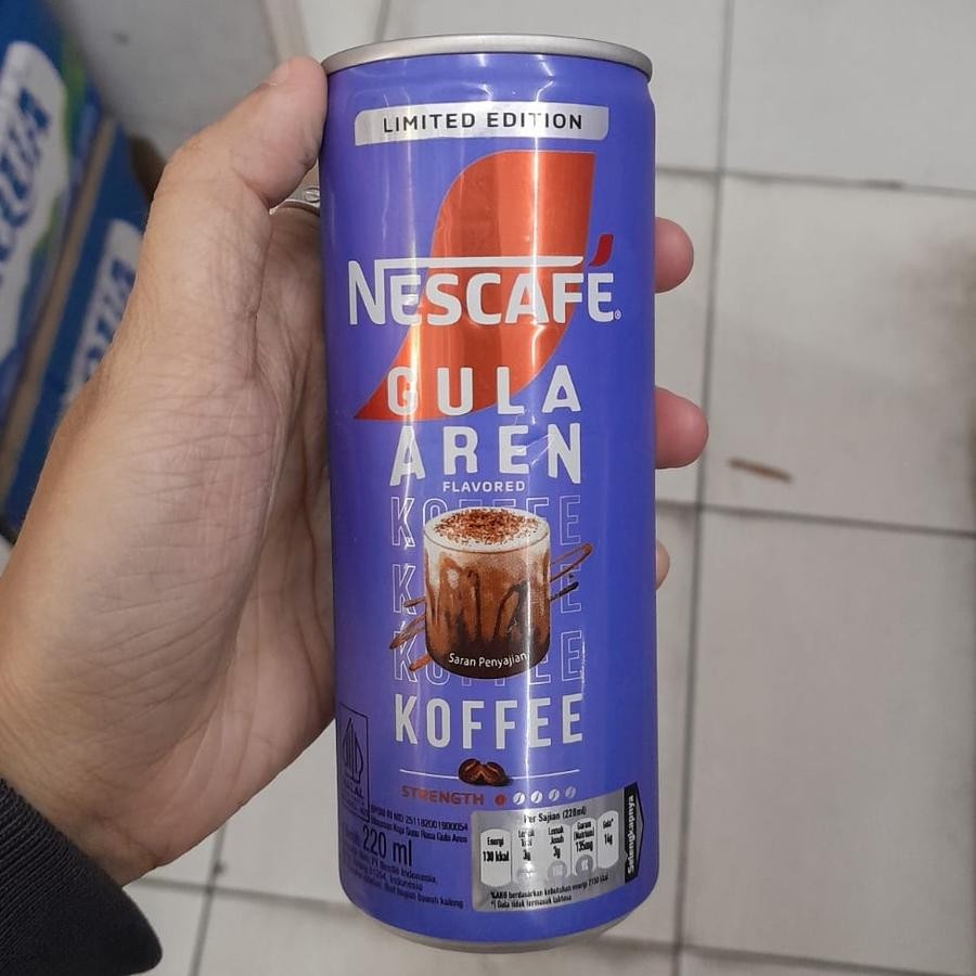

[LIMITED EDITION] Nescafe Coffee Kopi Kaleng rasa GULA AREN 220ml