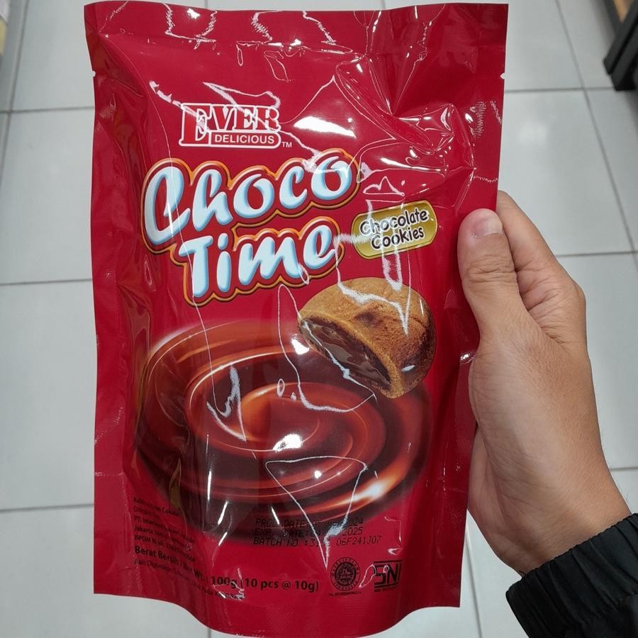 

Choco TIme Chocolate Cookies Kukis Coklat Isi 10 / Isi 32