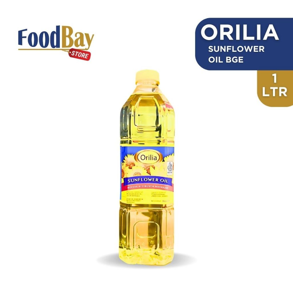 

ORILIA Sunflower Oil Minyak Biji Bunga Matahari BGE 1 Ltr