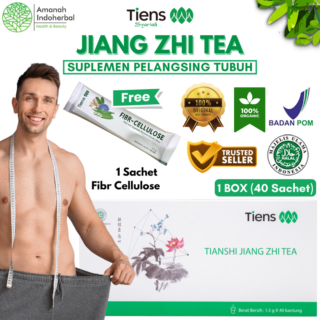 

Tiens Jiang Zhi Tea Teh Pelangsing Badan Pengecil Perut Buncit Obat Kolestrol Asam Urat Detox Racun Lemak Tubuh Mencegah Kolesterol, Asam Urat, Rematik, Darah Tinggi, Melangsingkan Badan Serta Melancarkan Aliran Darah & Sirkulasi Pencernaan