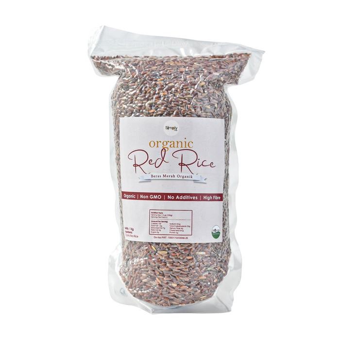

Simply Organic Red Rice Beras Merah Organik 1 Kg