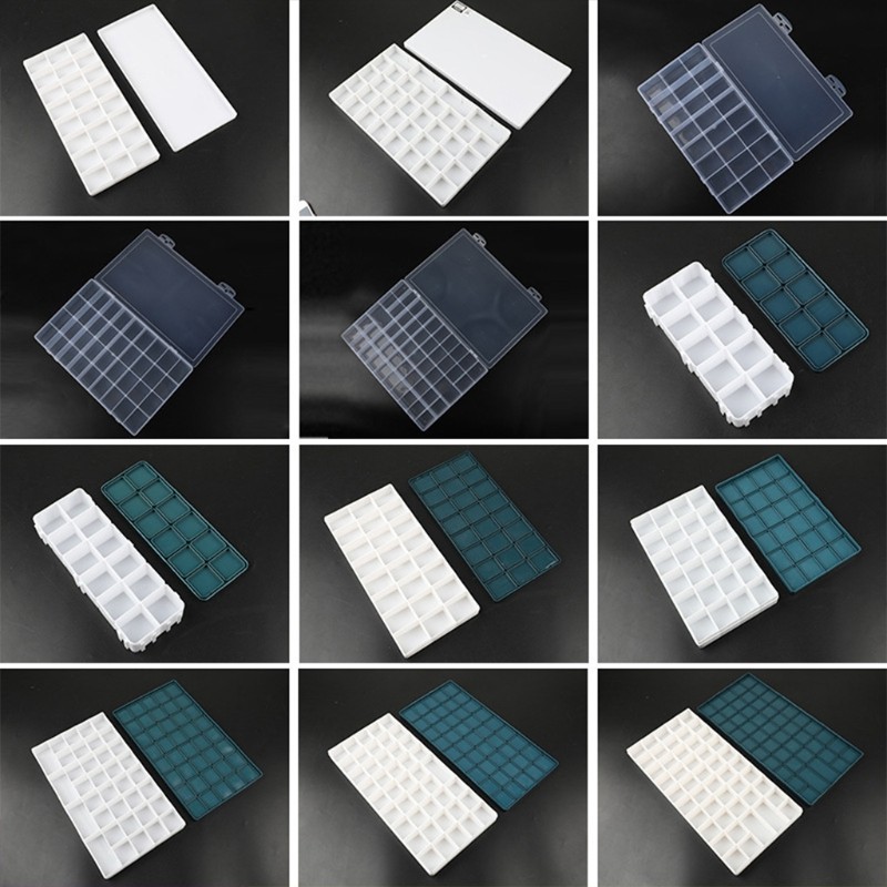 

Artist Oil Paint Saver Palette Box Painting Storage Tray for Watercolor Acrylic F3MA